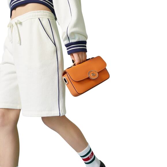 PETITE GG MINI SHOULDER BAG
W 8.26 x H 4 x D2 ORANGE - Picture 3 of 8